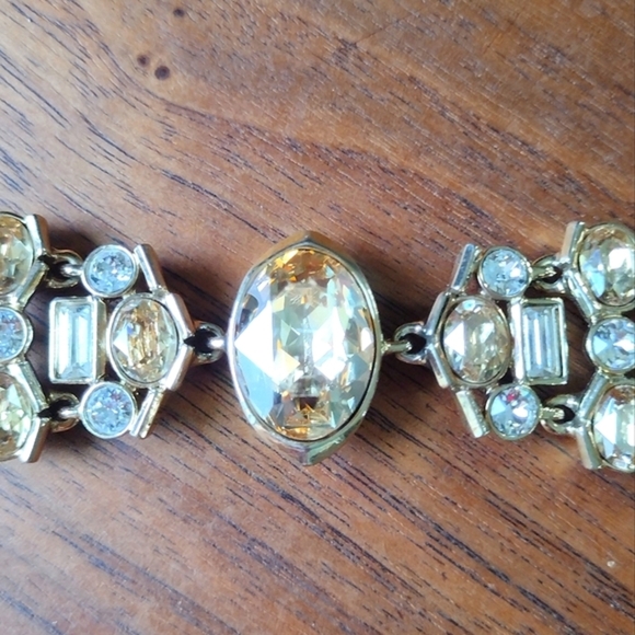Givenchy Vintage Gold Tone Statement Bracelet - Picture 1 of 10